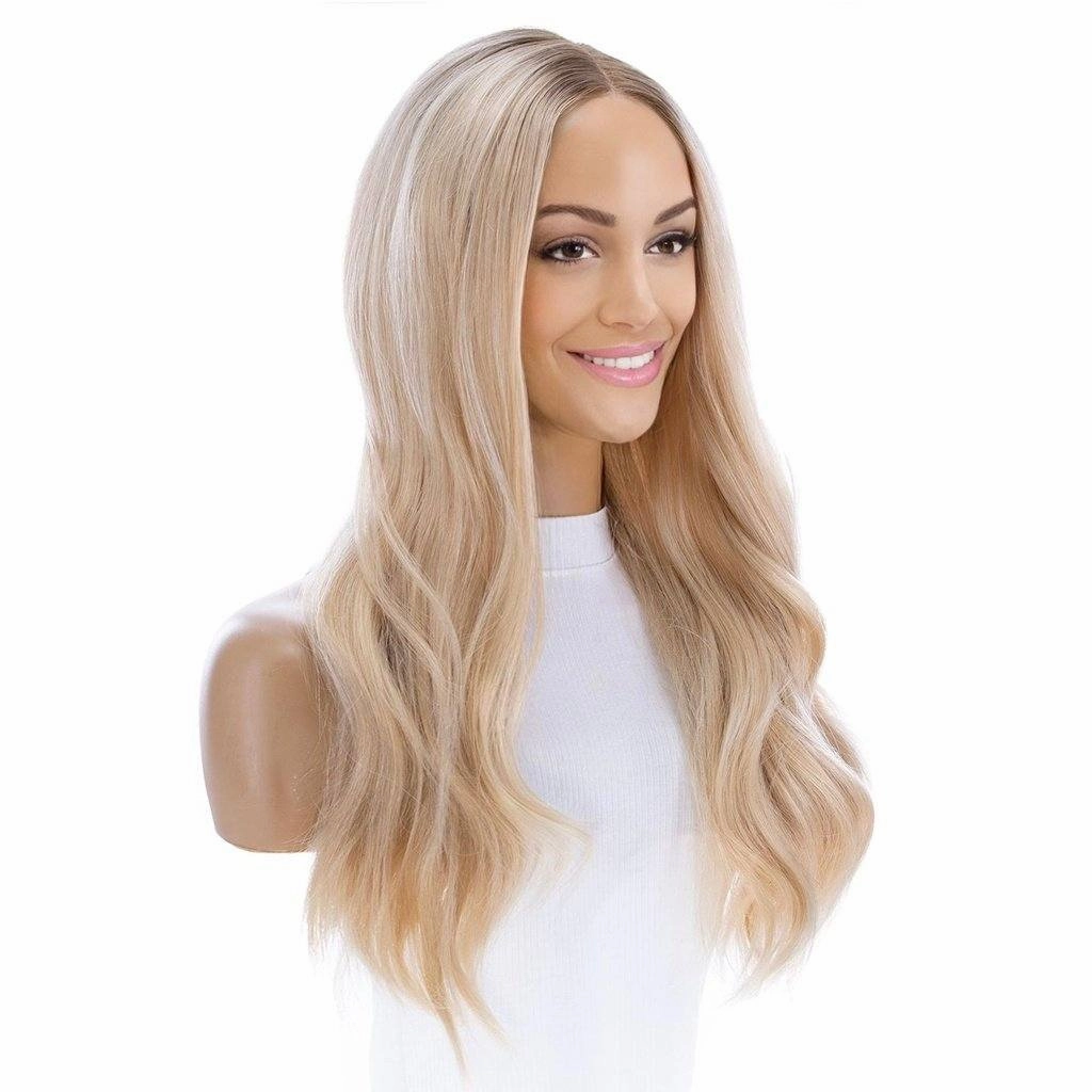 24" Divine Lace Top Wig Golden Blonde