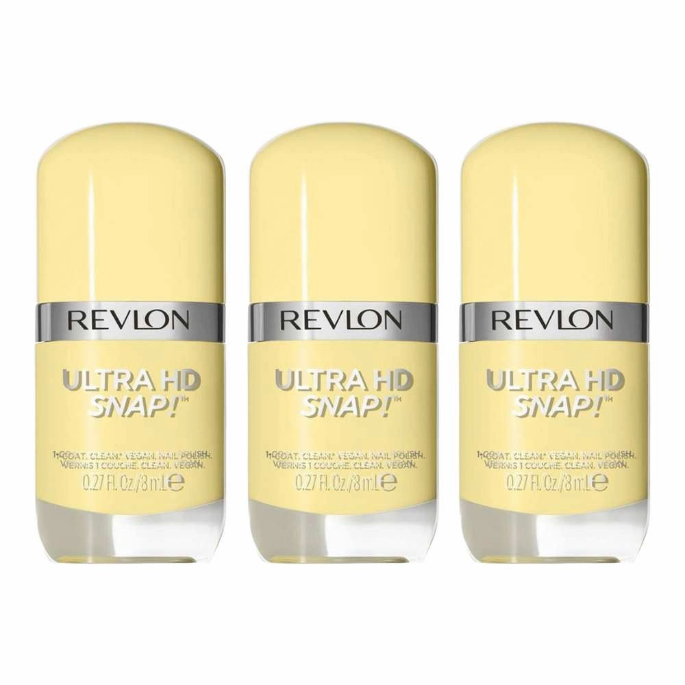 3x Revlon Ultra HD Snap Nail Polish 002 Makin' The Most 8ml
