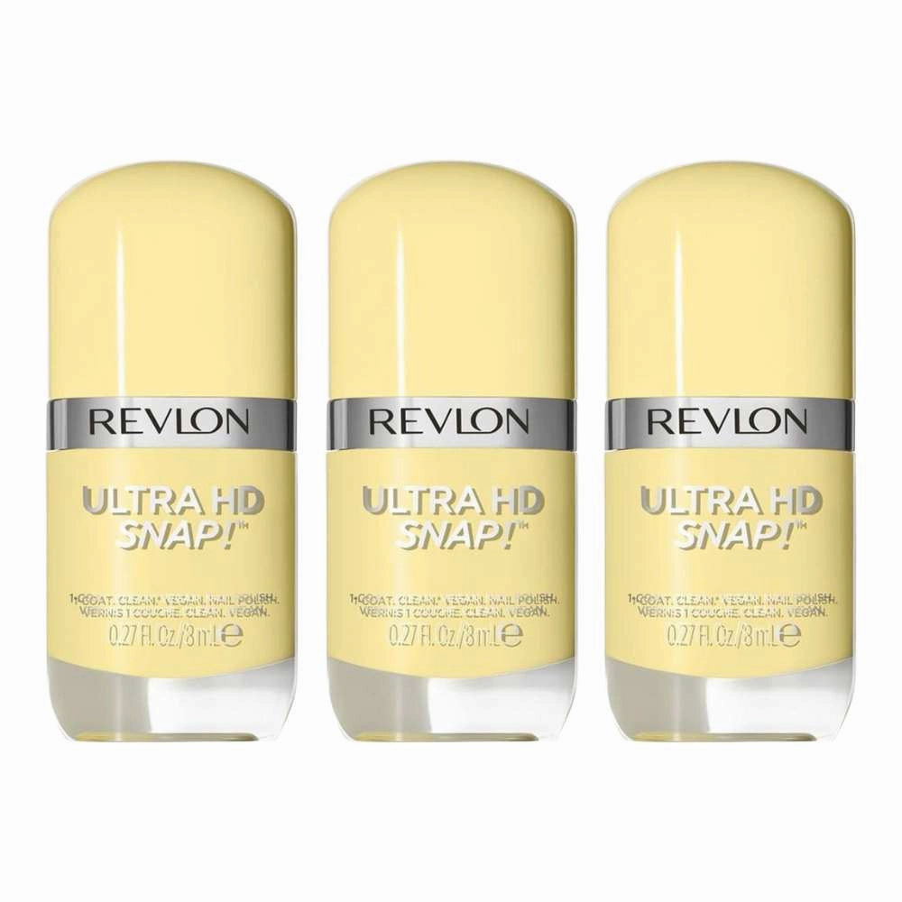 3x Revlon Ultra HD Snap Nail Polish 002 Makin' The Most 8ml