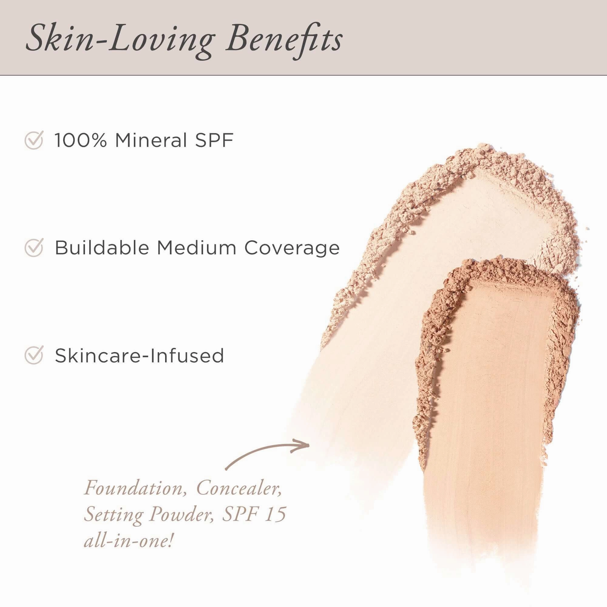 4-in-1 Pressed Mineral Makeup Broad Spectrum SPF 15