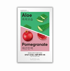 Airy Fit Sheet Mask Aloe & Pomegranate 10 PK