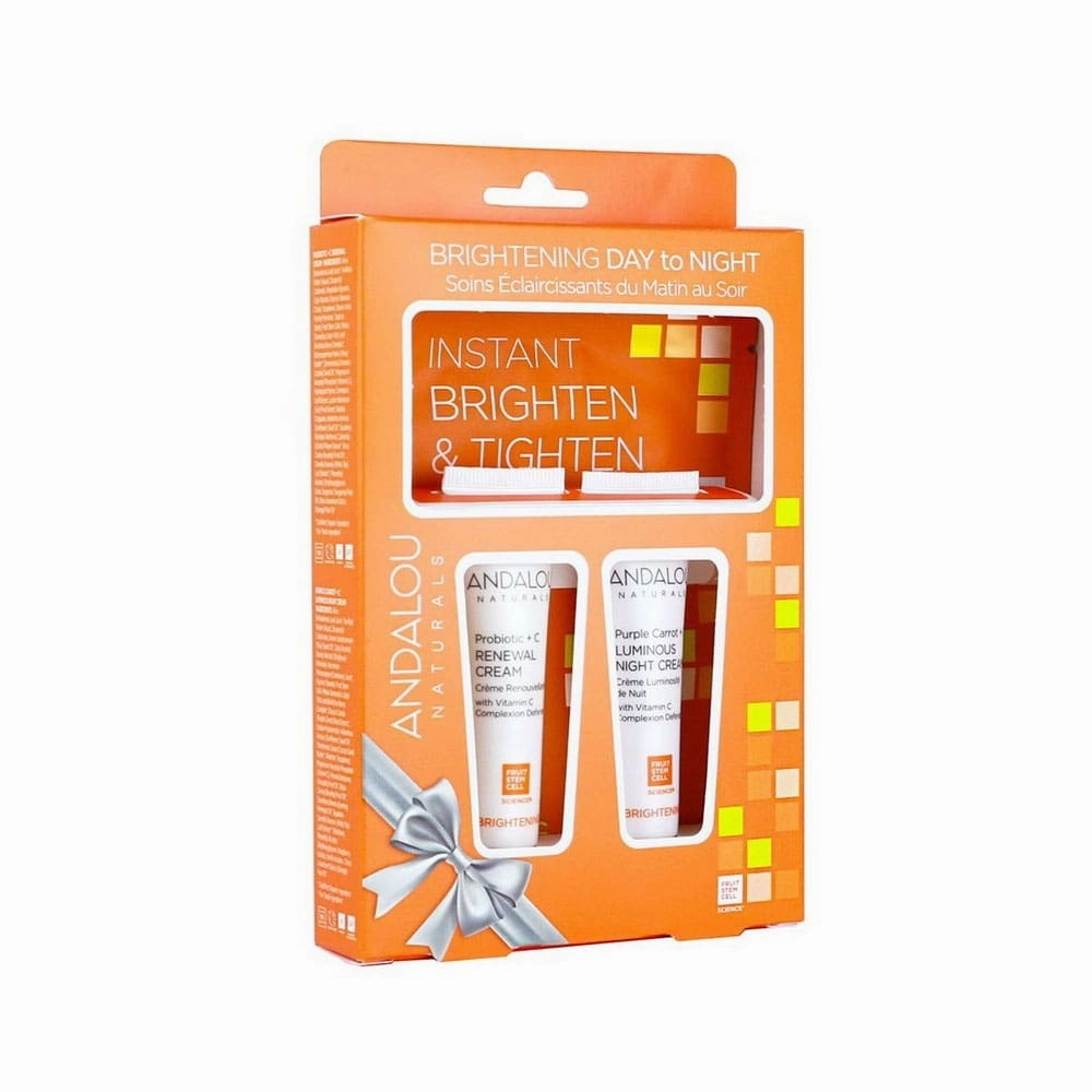 Andalou Naturals Brightening Day To Night Gift Kit