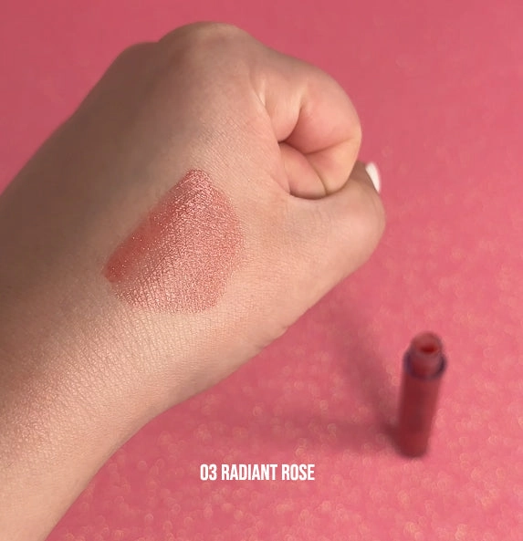 Beauty Buddy Shimmer Lip Gloss 03 Radiant Rose 2ml