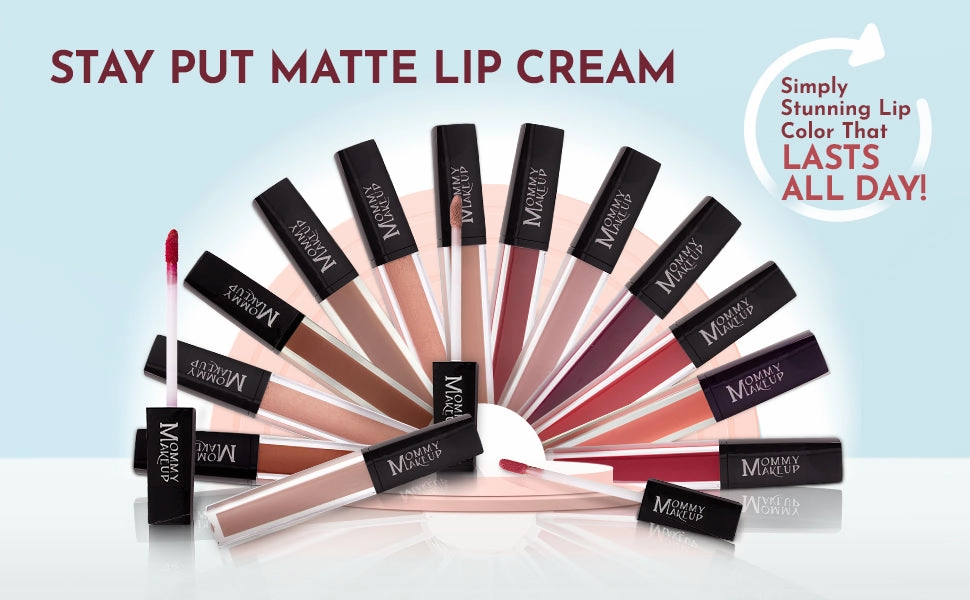 Bridget Stay Put Matte Lip Cream | Stunning Kiss-Proof Lipstick