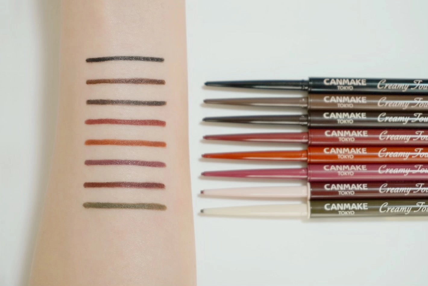 Canmake Creamy Touch Liner 01 Deep Black