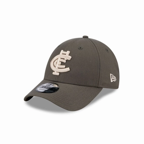 Carlton Blues AFL Supporter Dusty Charcoal 9FORTY Snapback