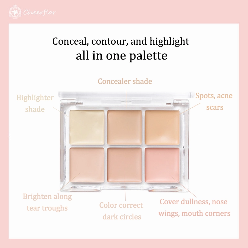 CHEERFLOR Six Color Facial Concealer