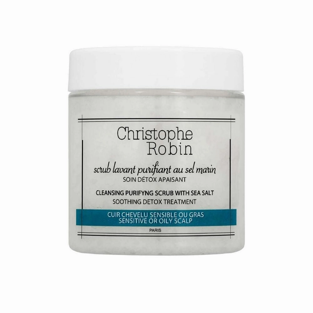Christophe Robin Cleansing Purifying Scrub With Sea Salt 2.5oz