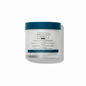 Christophe Robin Cleansing Purifying Scrub With Sea Salt 8.4oz