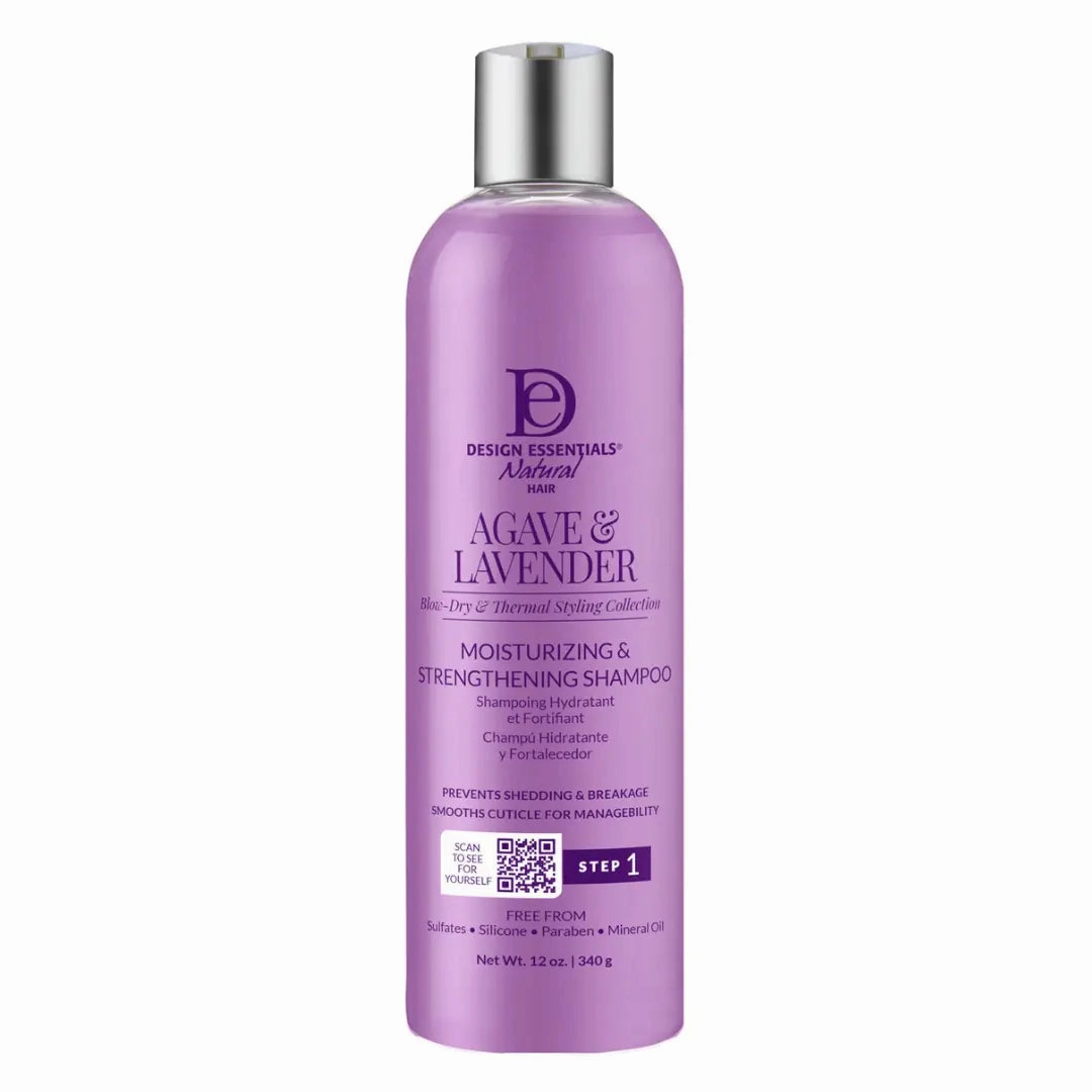 Design Essentials Agave & Lavender Moisturizing & Strengthening Shampoo - 12 oz