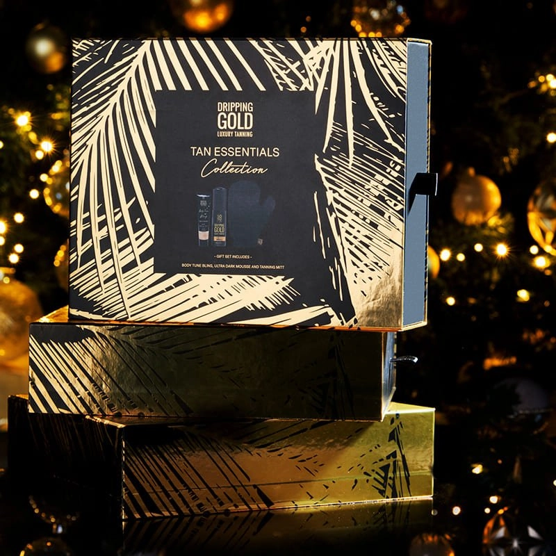 Dripping Gold Tan Essentials Collection Gift Set Discontinued