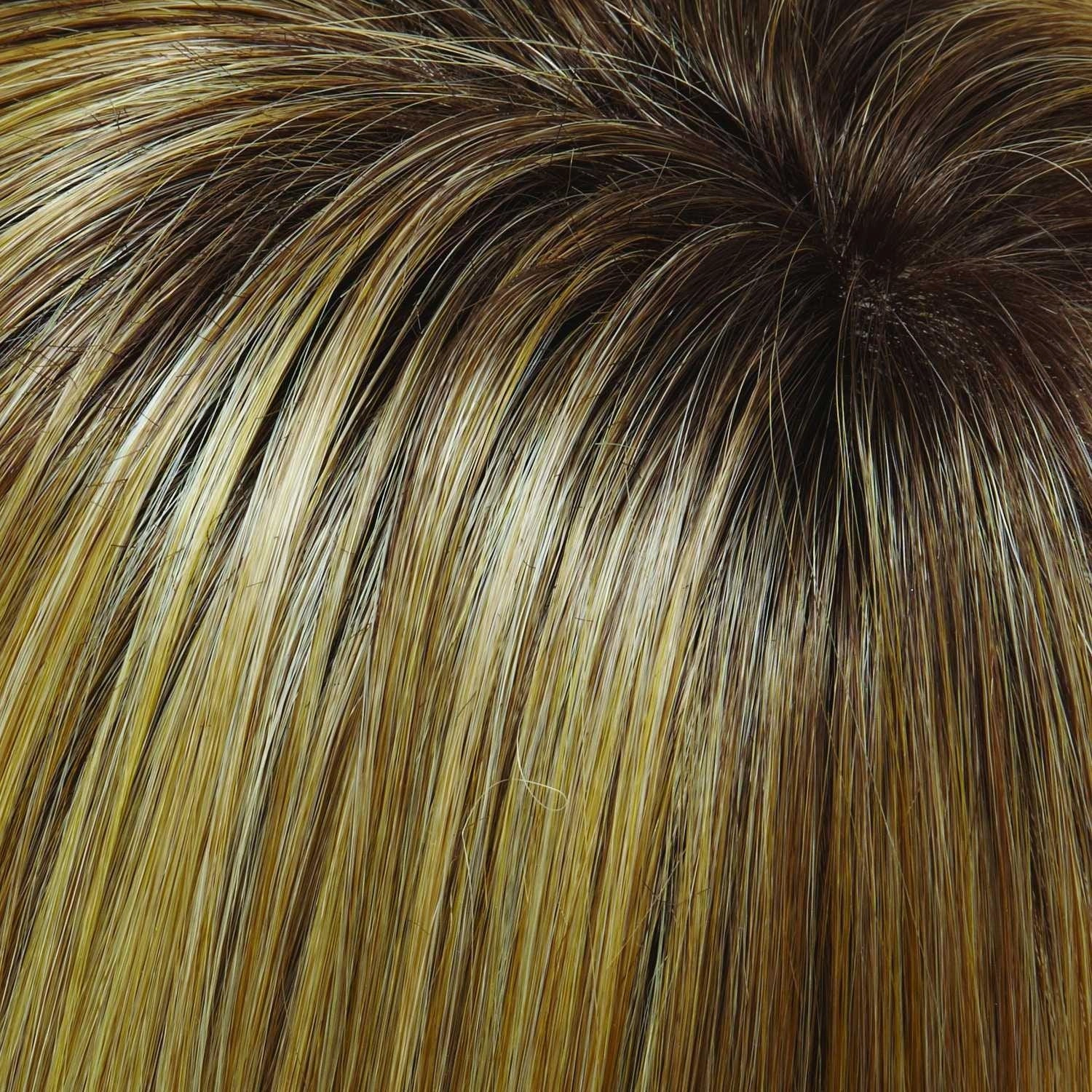 EasiCrown 18" HH (Renau Colors Hairpiece by easiHair |Human Hair (Monofilament Base)
