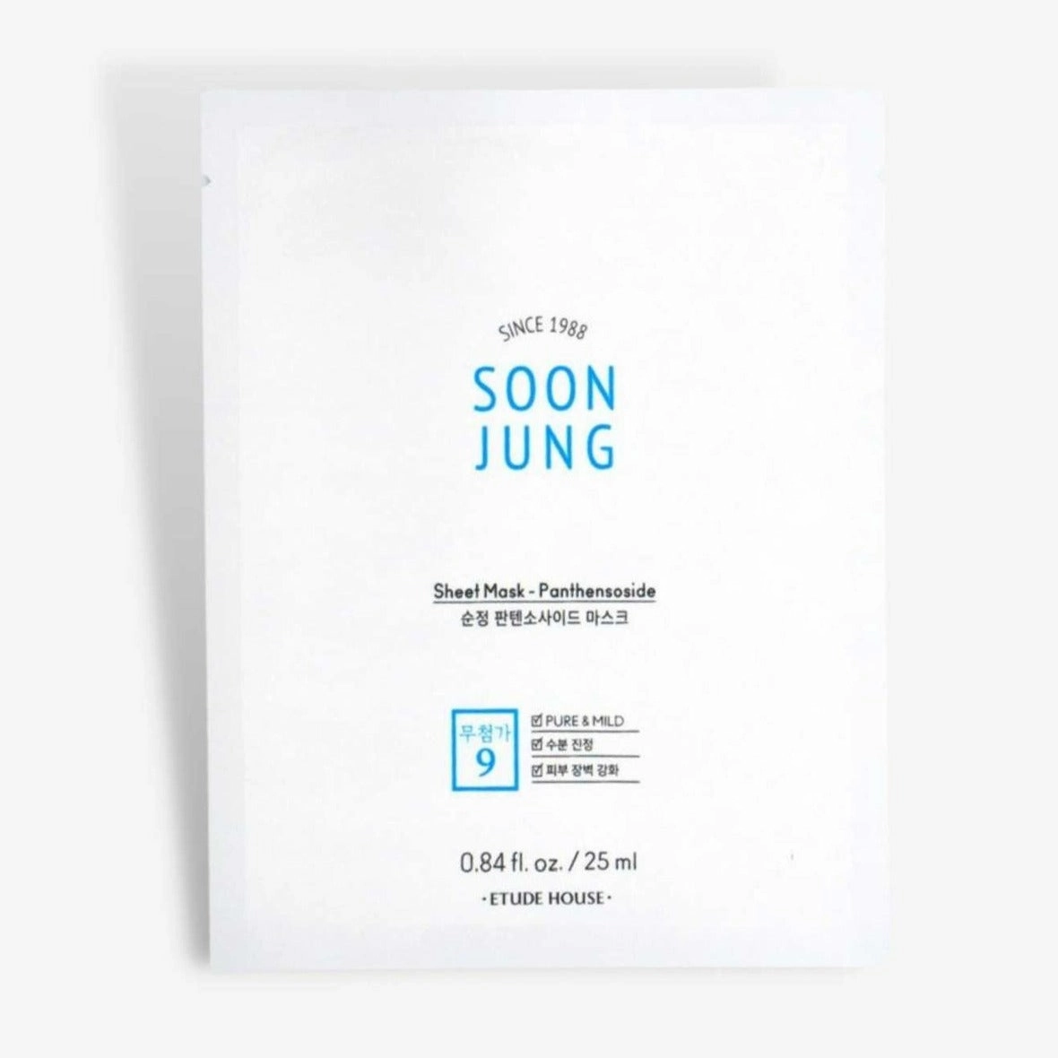 Etude House Soon Jung Panthensoside Sheet Mask 1Pcs