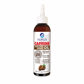 Isoplus Caffeine Stimulator Growth Oil. 4 oz. All Hair Type