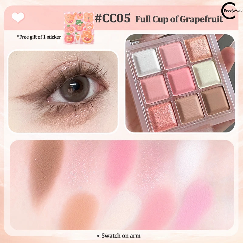 JILLLEEN Chocolate 9-Color Eyeshadow Palette