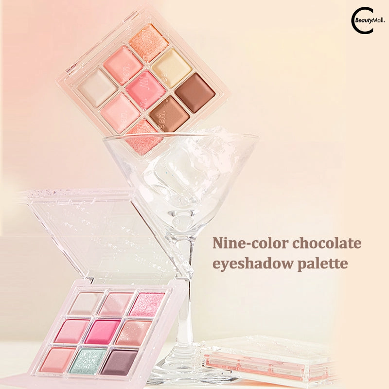 JILLLEEN Chocolate 9-Color Eyeshadow Palette