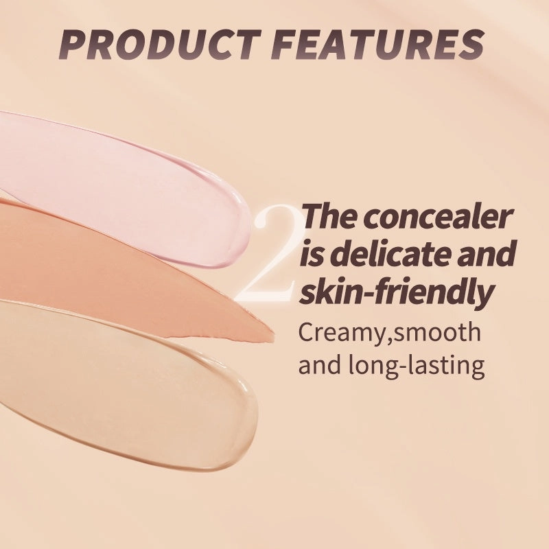 Judydoll Moisterizing Three-color Concealer Palette 2.7g