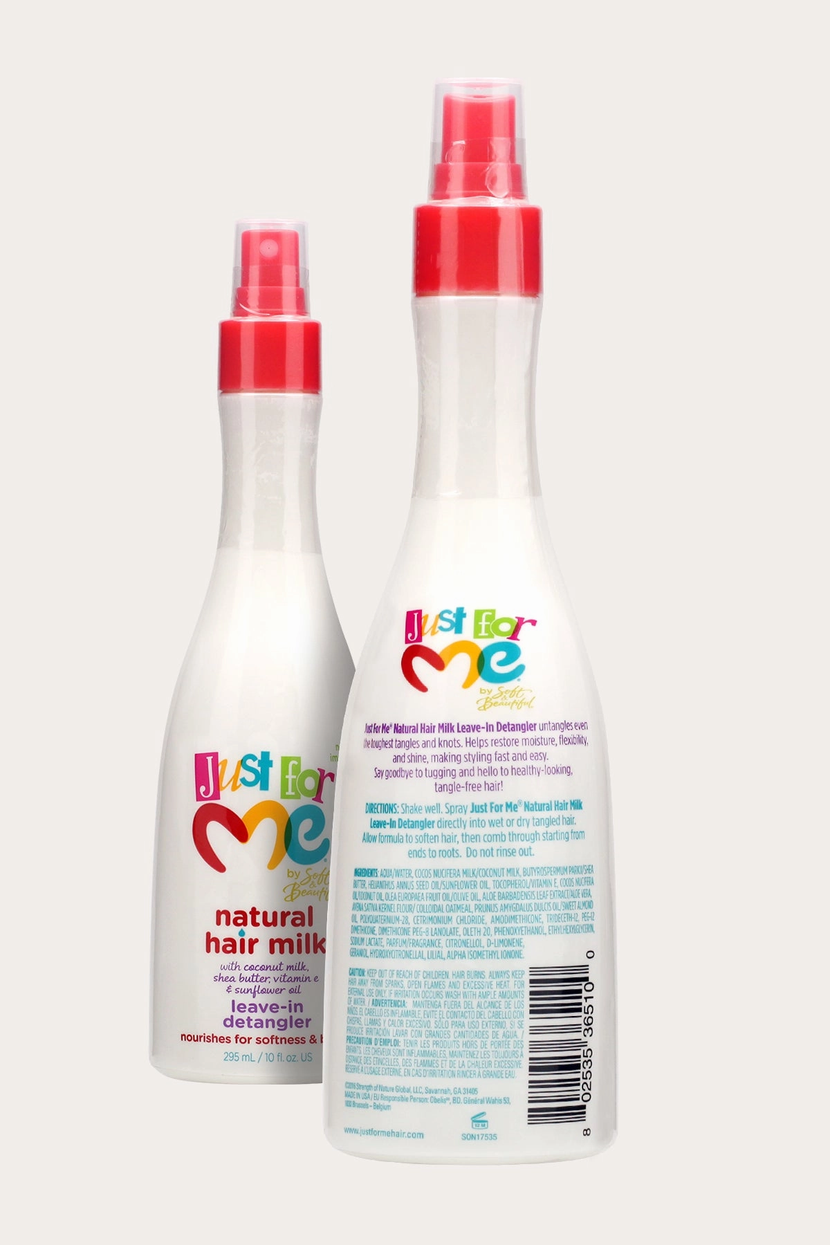 JUST FOR ME NATURAL HAIR MILK LEAVE-IN DETANGLER 10oz