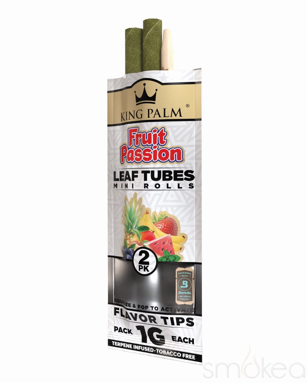 King Palm Mini Fruit Passion Pre-Rolled Cones (2-Pack)