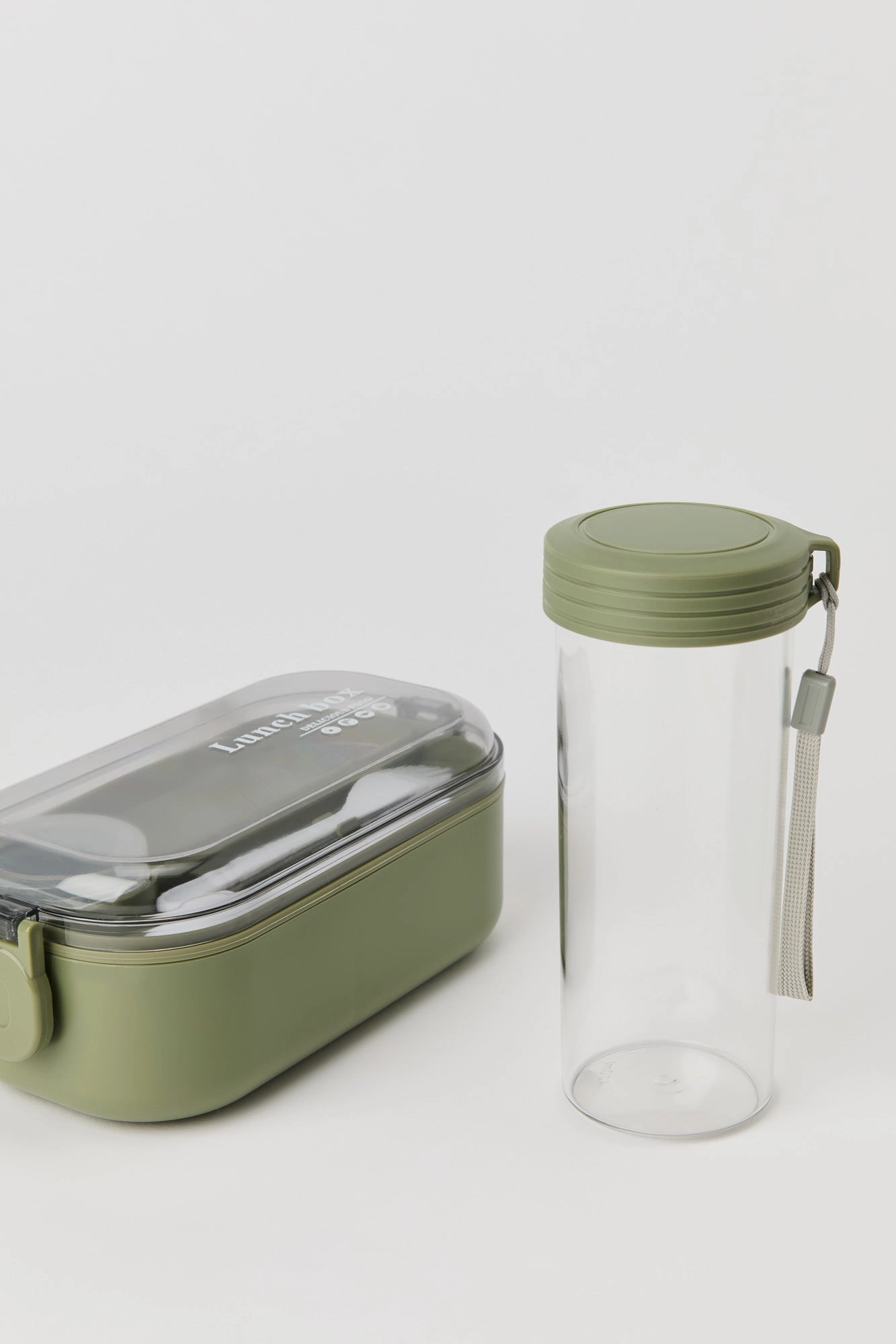 Lunch Box & Water Bottle Set