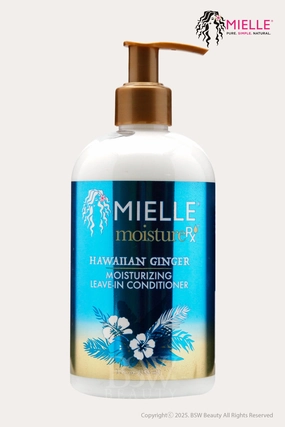 MIELLE MOISTURE RX HAWAIIAN GINGER MOISTURIZING LEAVE-IN CONDITIONER 12oz