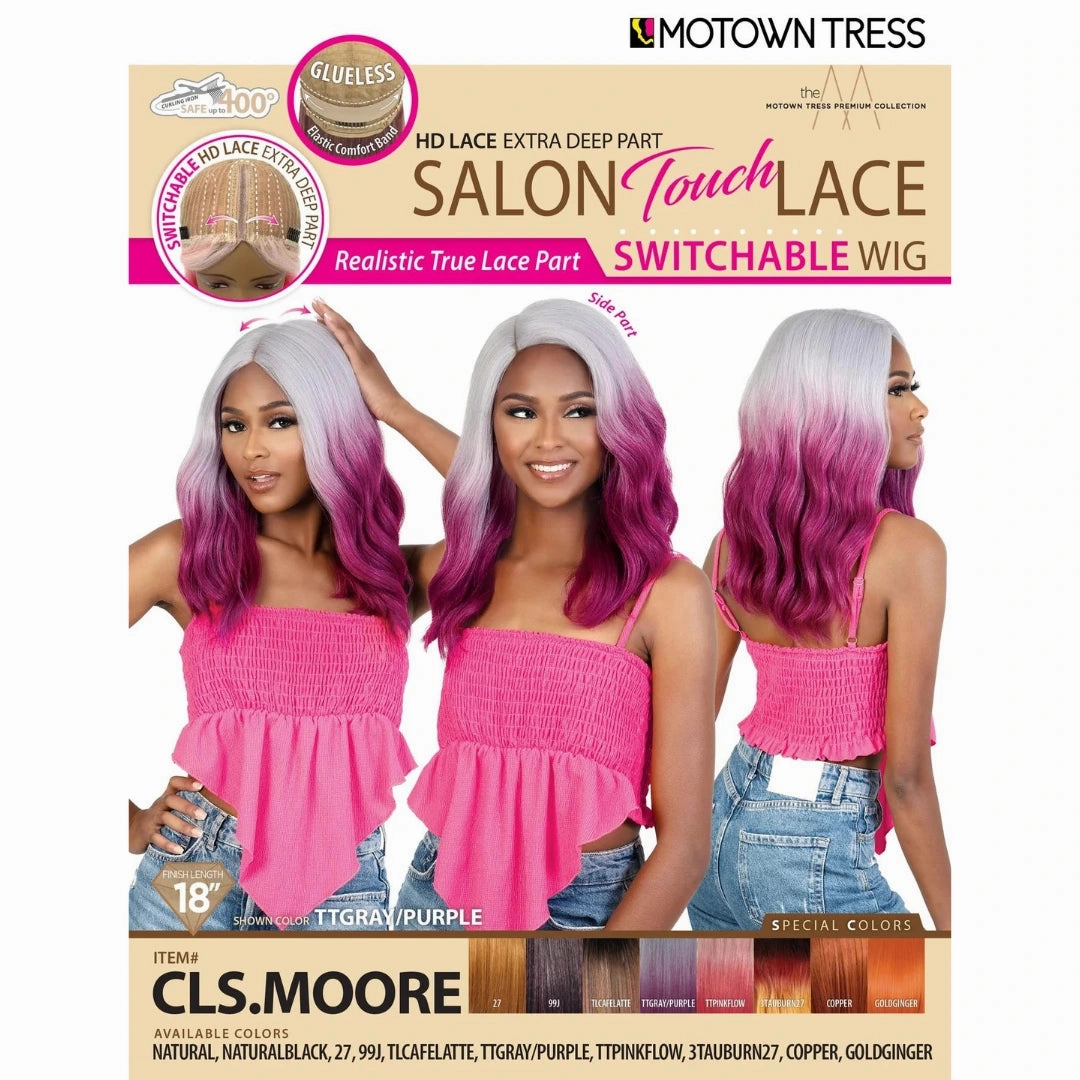 Motown Tress HD Lace Extra Deep Part Salon Touch Wig - Moore