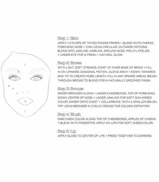 Mrs. Mandolin x Gee Beauty Bronze Beauty Kit Light