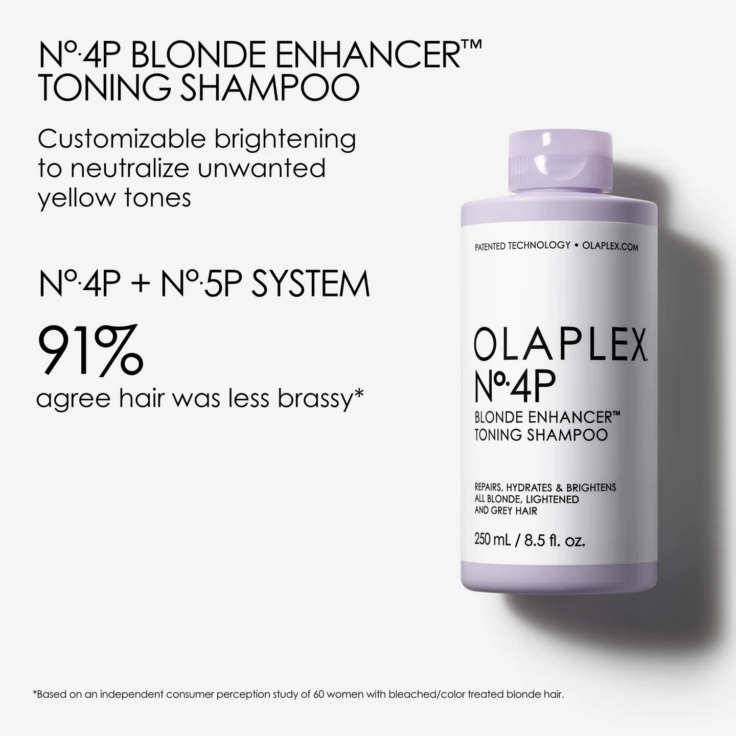 OLAPLEX Nº.4P Blonde Enhancer™ Toning Shampoo 8.5 oz