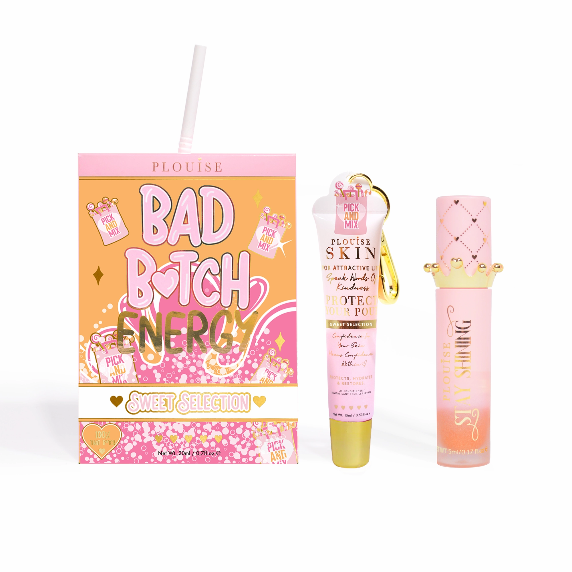 P.Louise Bad Bitch Energy Lip Duo