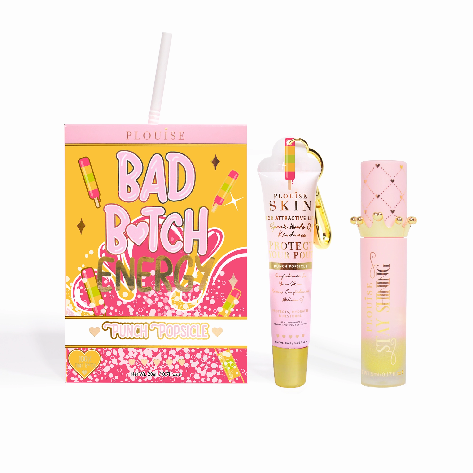 P.Louise Bad Bitch Energy Lip Duo