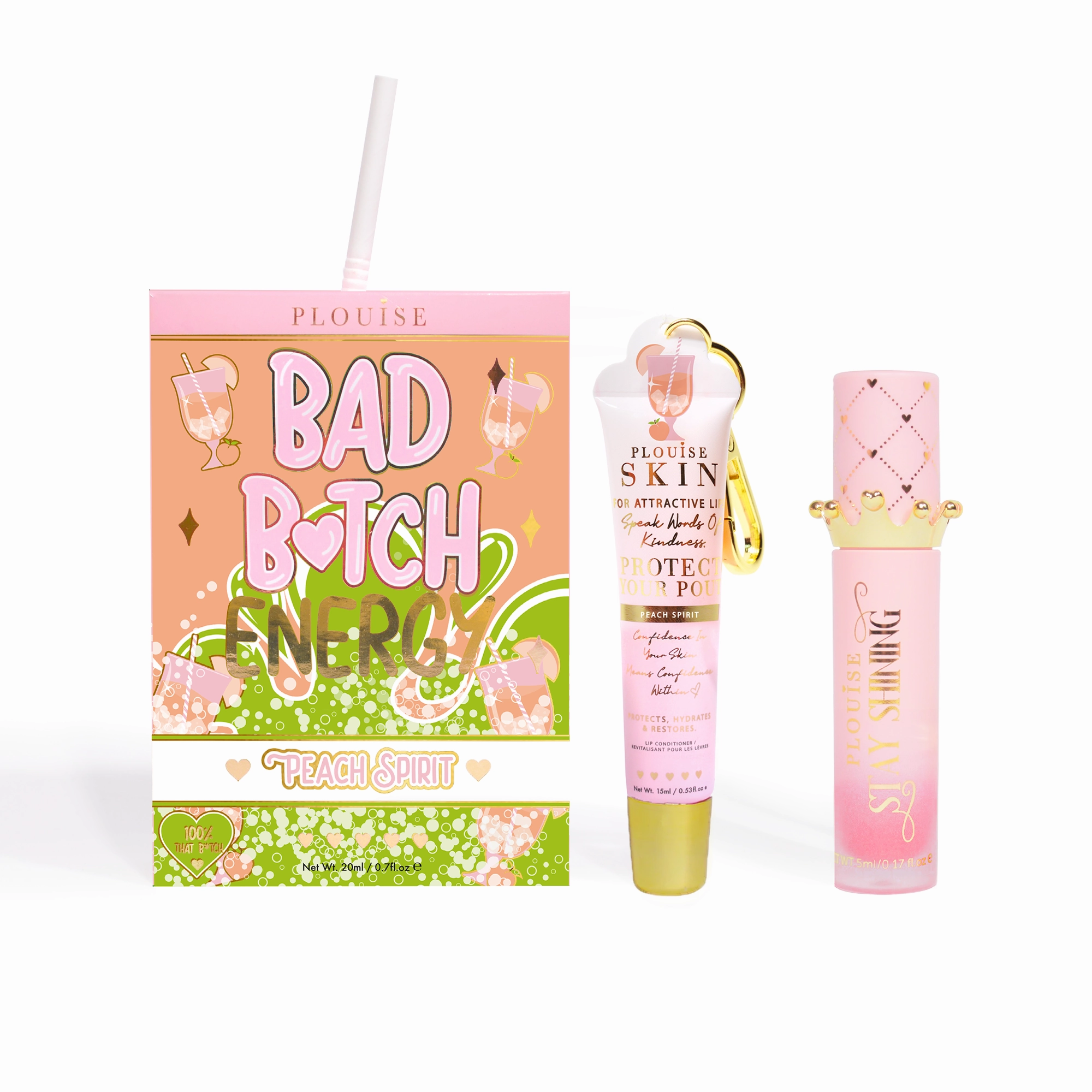 P.Louise Bad Bitch Energy Lip Duo