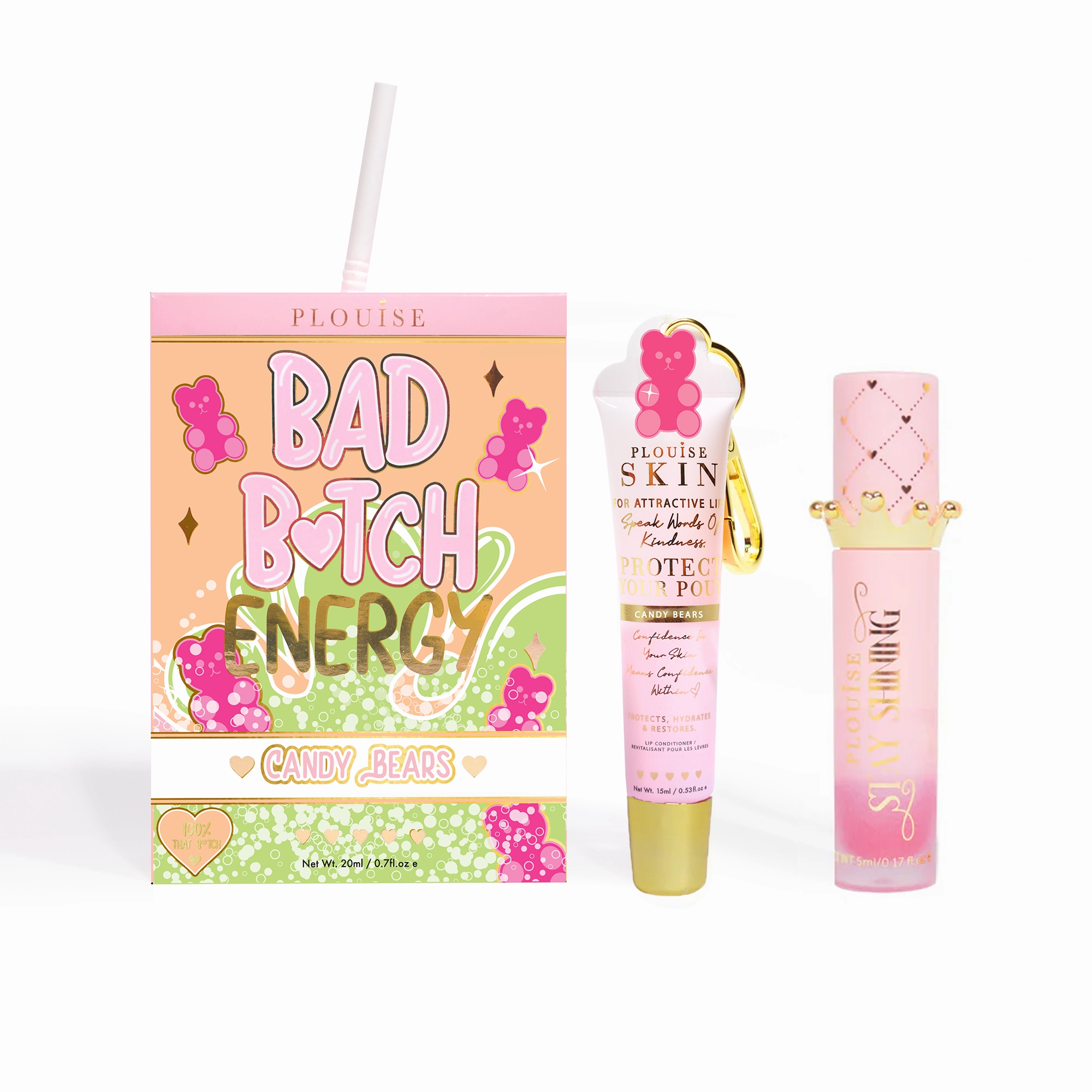P.Louise Bad Bitch Energy Lip Duo