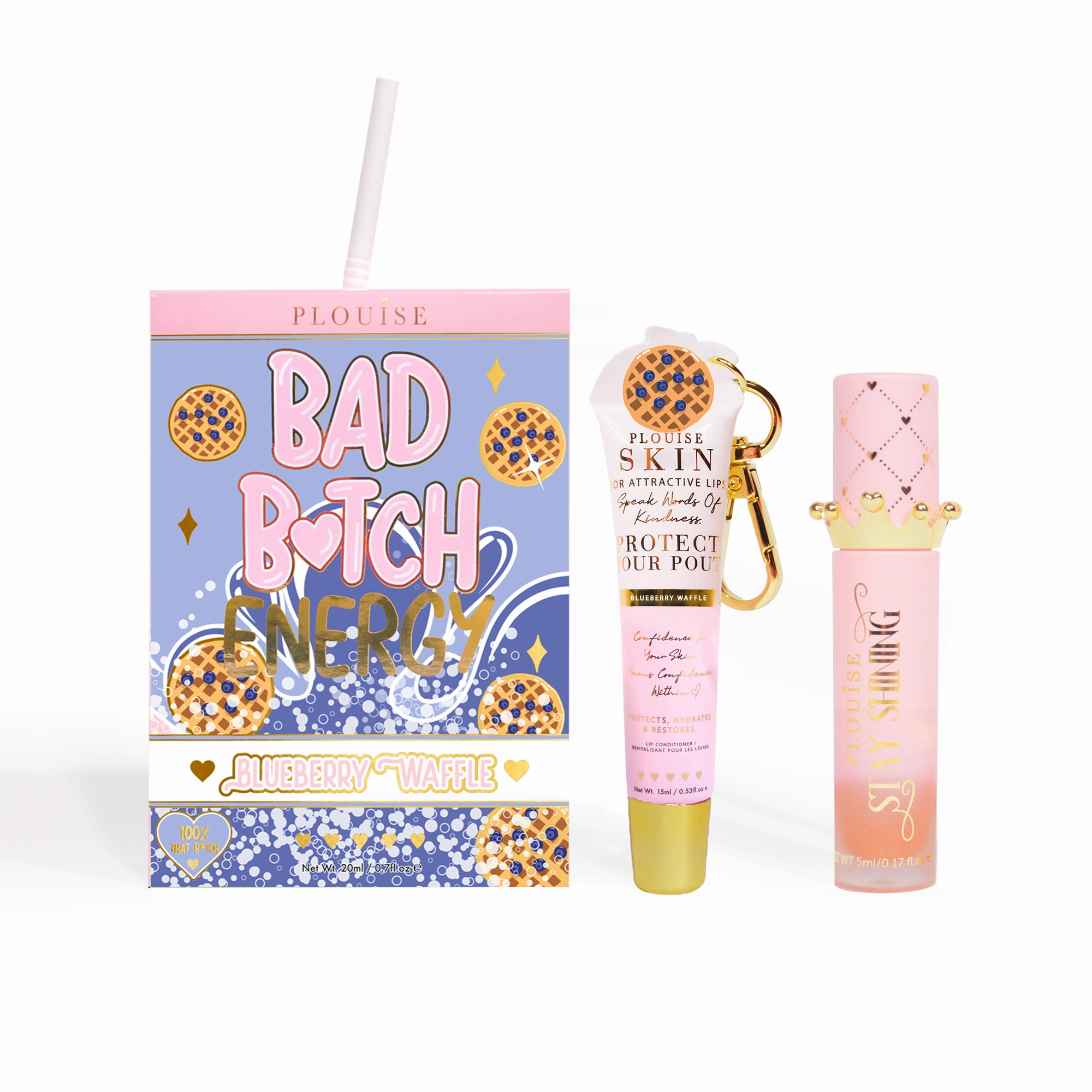 P.Louise Bad Bitch Energy Lip Duo