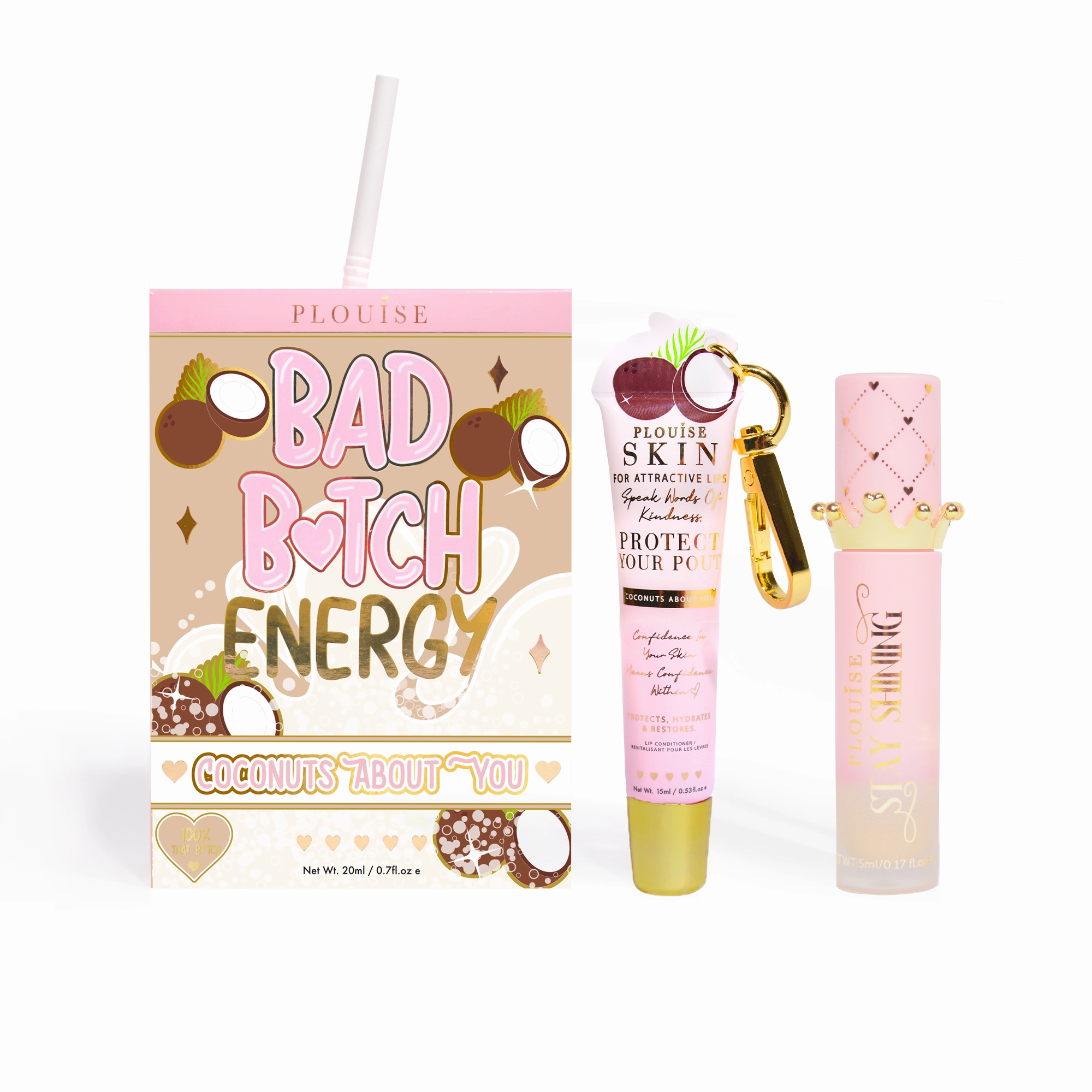 P.Louise Bad Bitch Energy Lip Duo