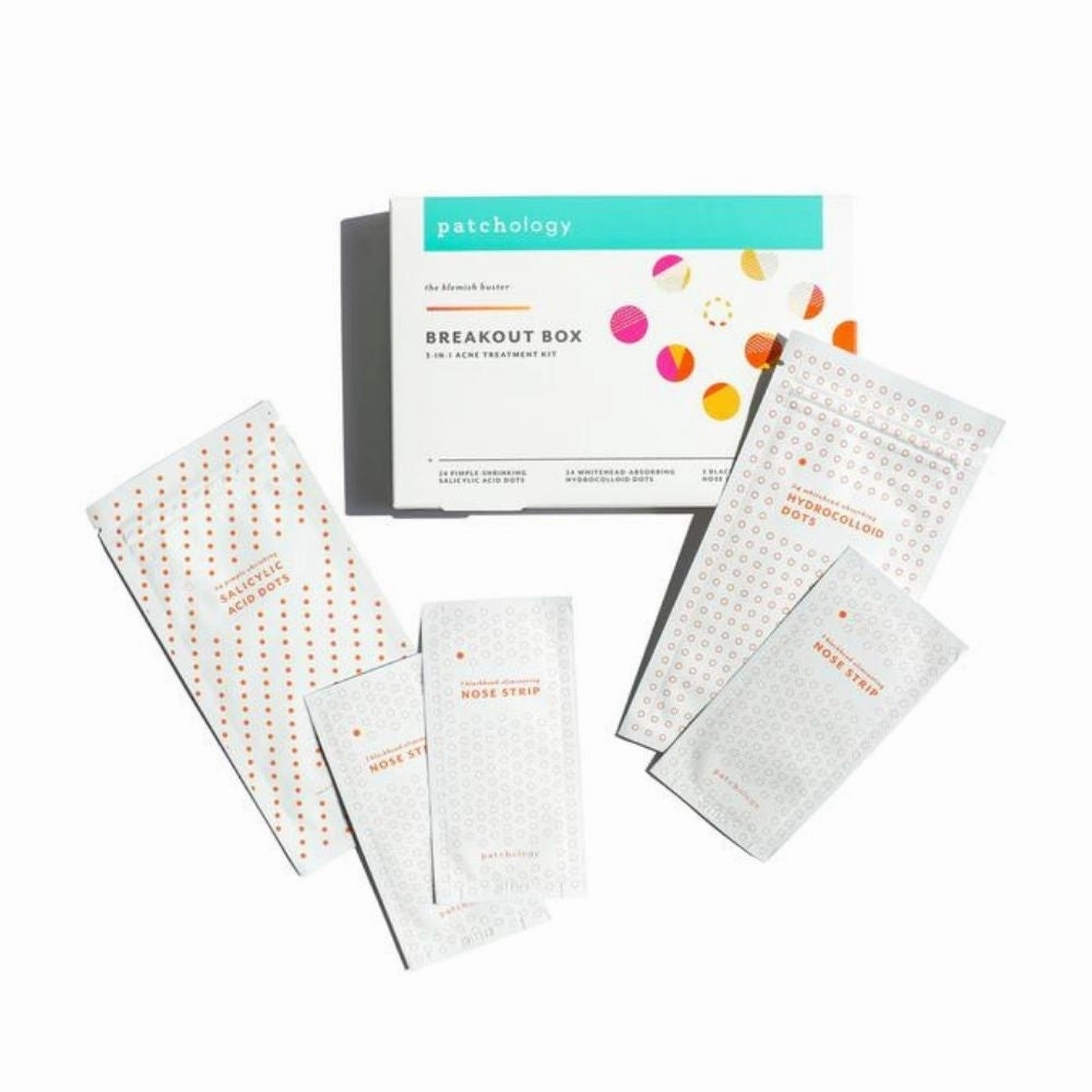Patchology Breakout Box 3-in-1 Acne Treatment Kit