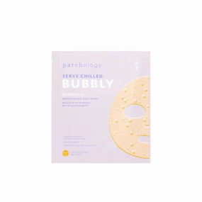 Patchology Serve Chilled Bubbly Hydrogel Brightening Face Mask