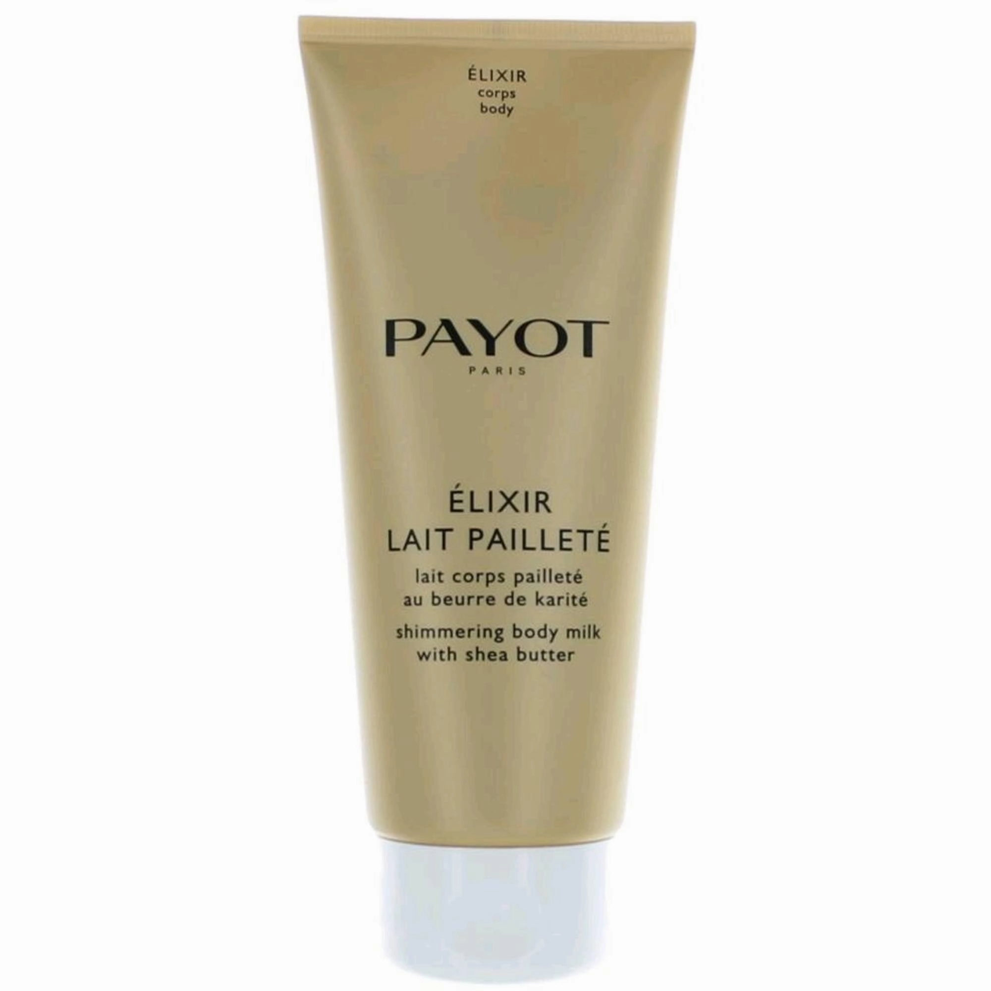 Payot Women's Shimmering Body Milk with Shea Butter - Elixir Lait Paillete, 6.7 oz