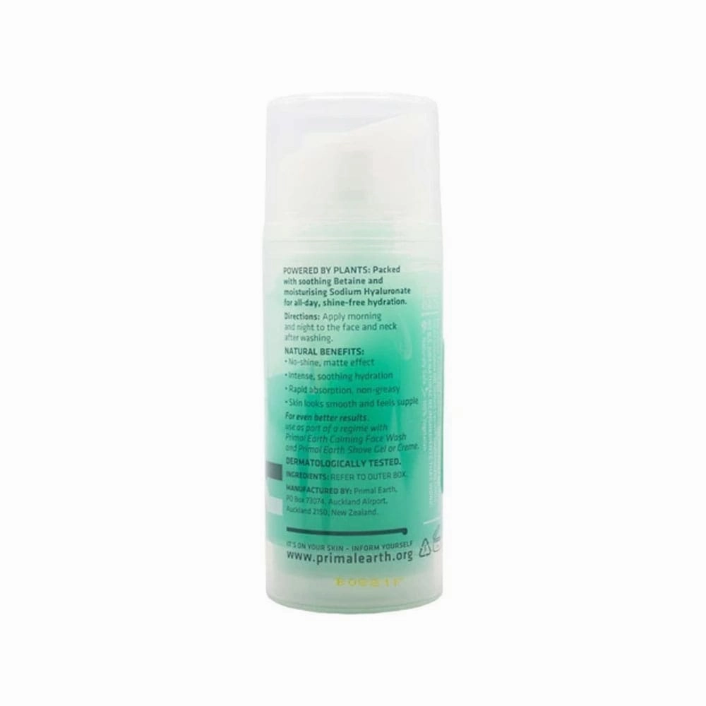 Primal Earth Moisturiser Matte Gel Shine Free 75ml