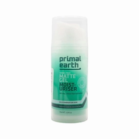 Primal Earth Moisturiser Matte Gel Shine Free 75ml