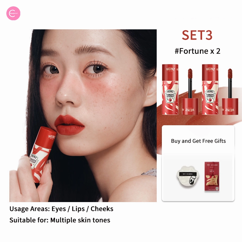 RED CHAMBER x HEINZ Multi-Use Color Balm & Tint Set