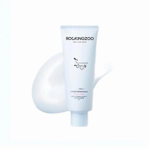 ROCKINGZOO Travel Size Lychee Flavor Brightening Body Lotion