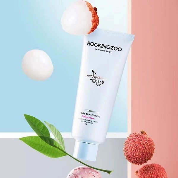 ROCKINGZOO Travel Size Lychee Flavor Brightening Body Lotion