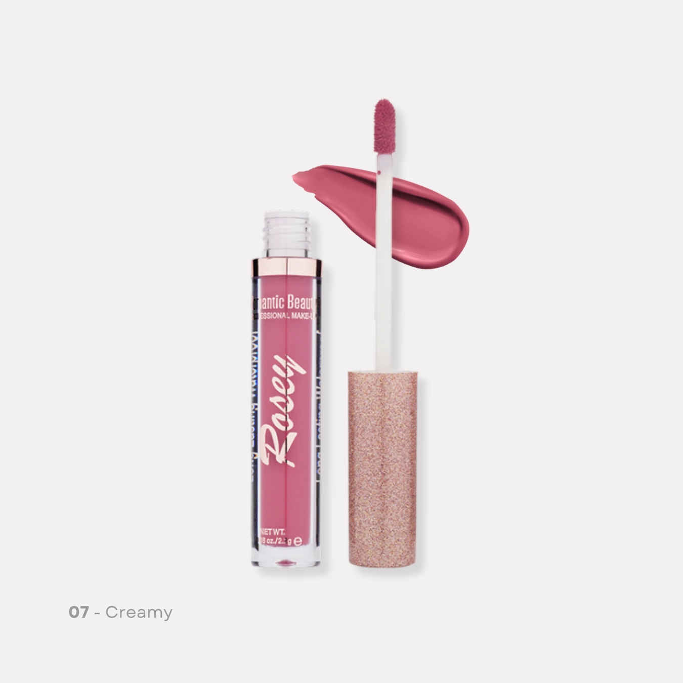 Rosey Matte Liquid Lipstick - Nudes