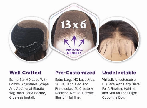 Sensationnel What Lace? Hairline Illusion Frontal Lace Wig - Aziza