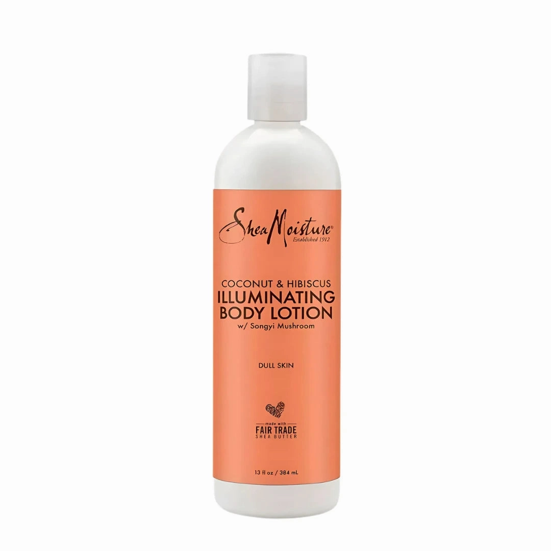 Shea Moisture Coconut & Hibiscus Illuminating Body Lotion - 13 oz