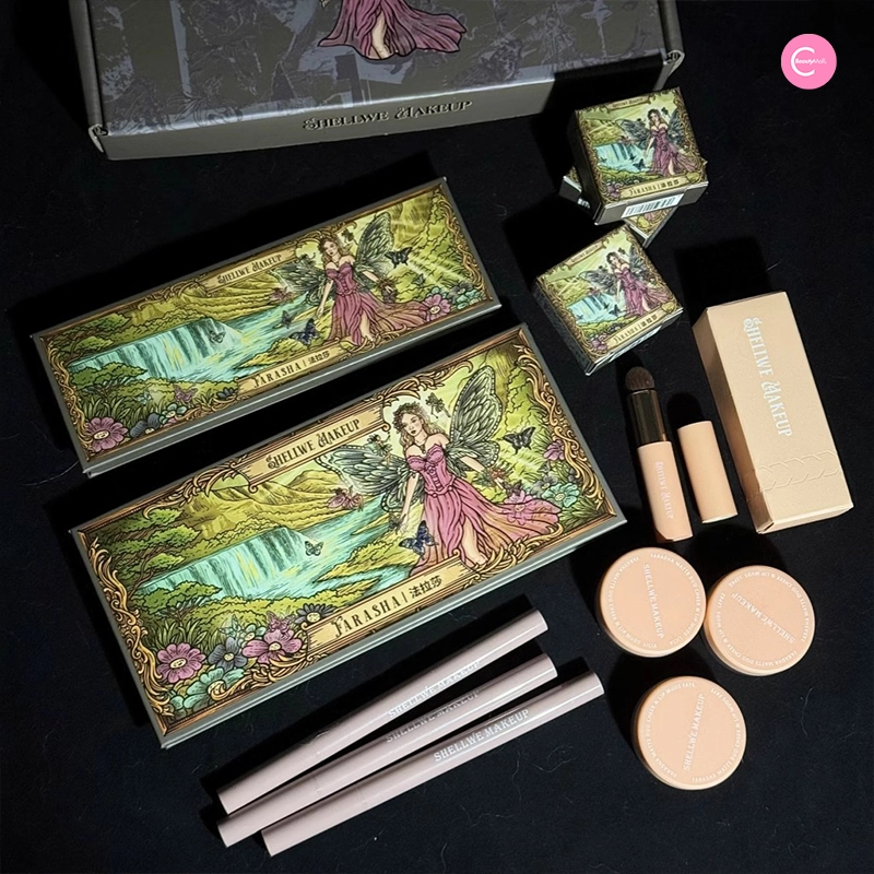 Shellwe Makeup FARASHA Chameleon Glow Butterfly Eyeshadow Palette