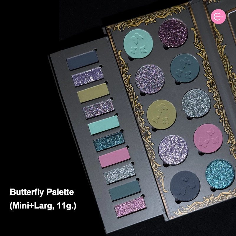 Shellwe Makeup FARASHA Chameleon Glow Butterfly Eyeshadow Palette