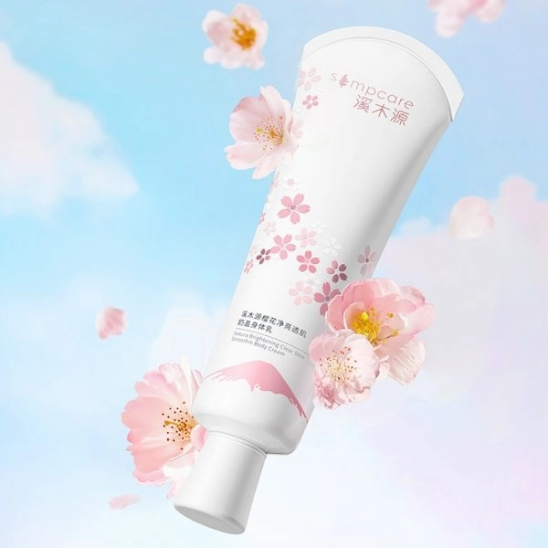 SIMPCARE Sakura Brightening Clear Skin Smoothing Body Lotion