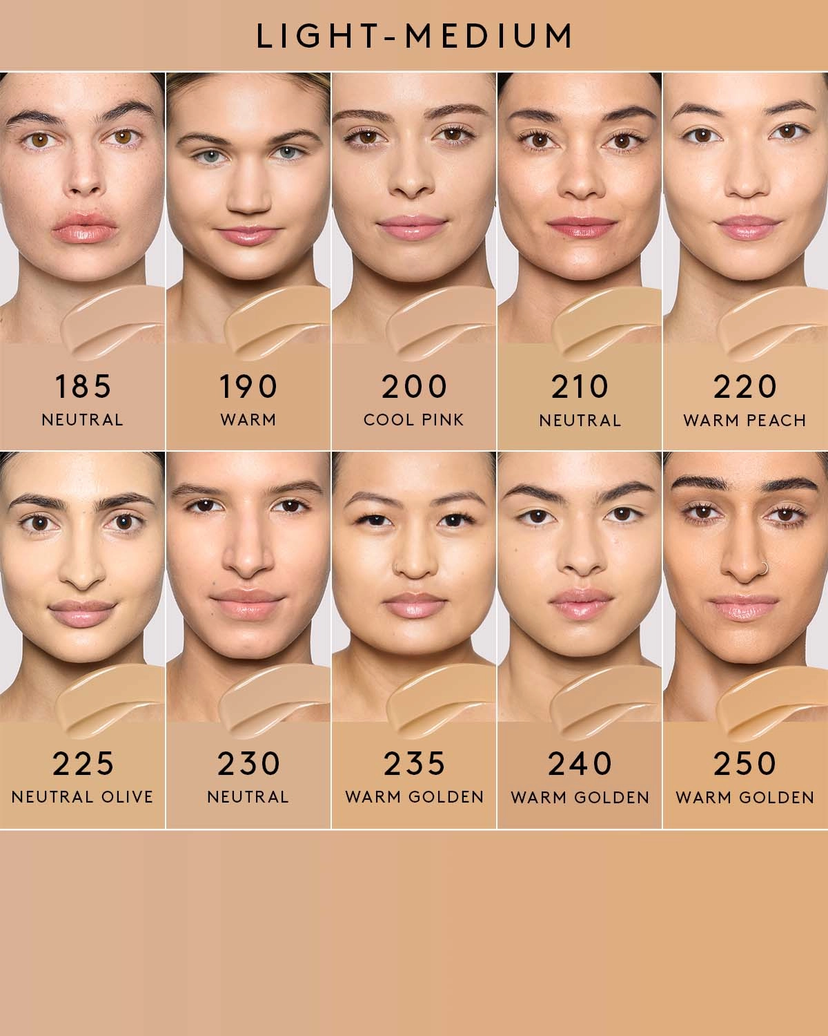 Soft'lit Naturally Luminous Longwear Foundation — 225