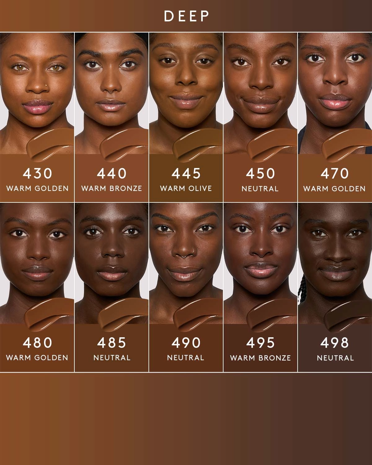 Soft'lit Naturally Luminous Longwear Foundation — 490